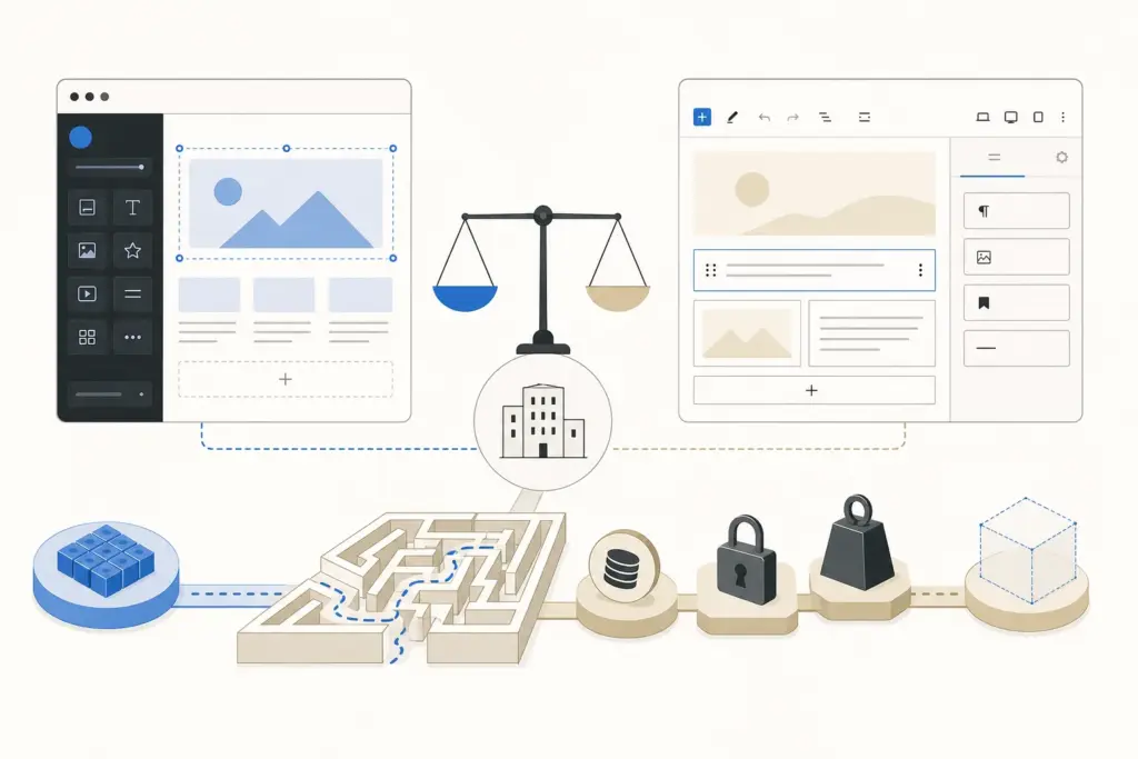 Elementor vs Gutenberg: The Pros, the Cons, and the Lock-In Nobody Prices In